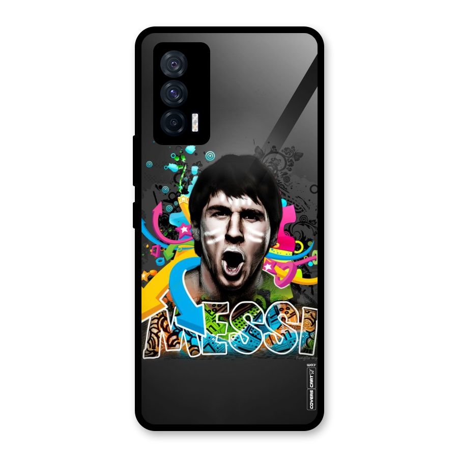 Messi For Argentina Glass Back Case for Vivo iQOO 7 5G