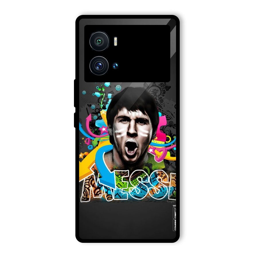 Messi For Argentina Glass Back Case for Vivo iQOO 9 Pro