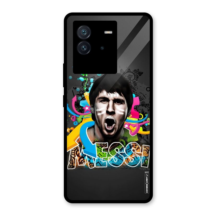 Messi For Argentina Glass Back Case for Vivo iQOO Neo 6 5G