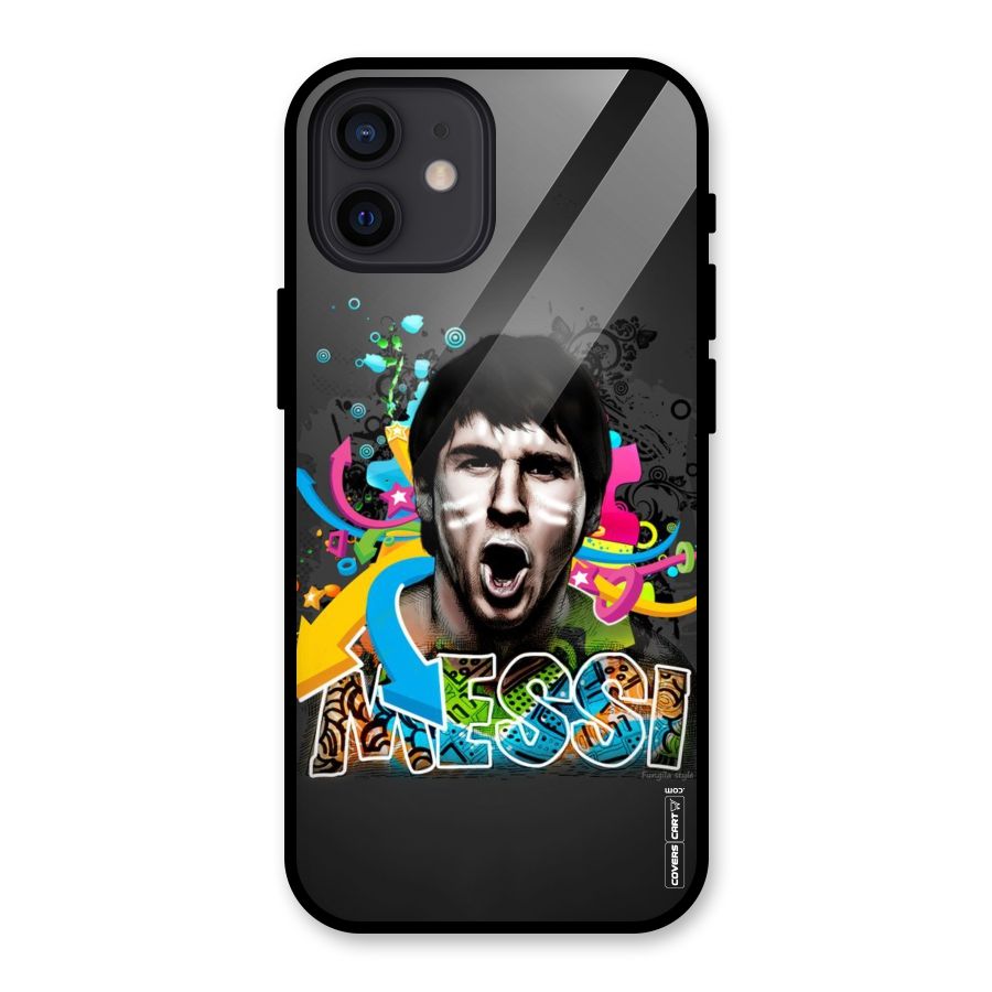 Messi For Argentina Glass Back Case for iPhone 12