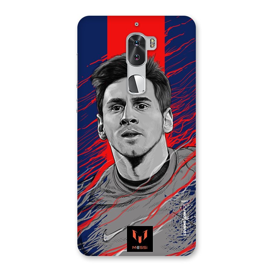 Messi For FCB Back Case for Coolpad Cool 1