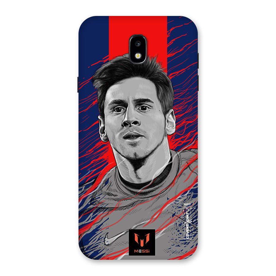 Messi For FCB Back Case for Galaxy J7 Pro