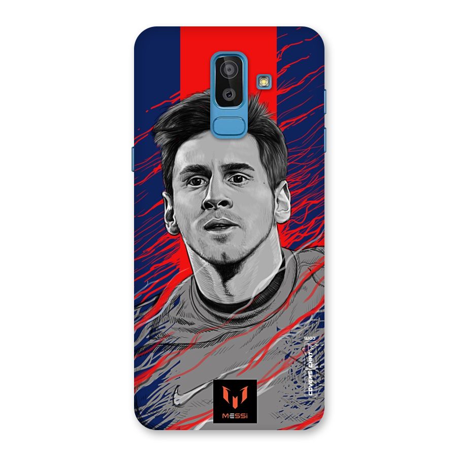 Messi For FCB Back Case for Galaxy J8