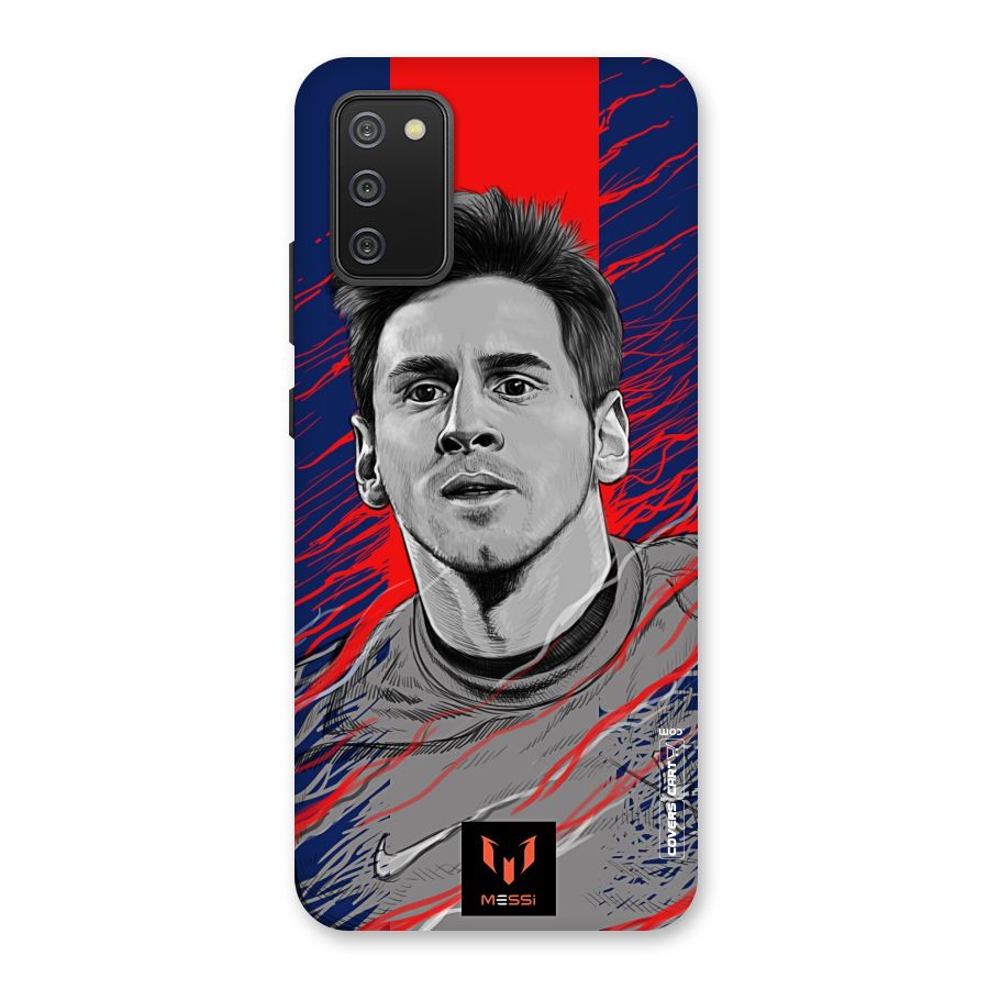 Messi For FCB Back Case for Galaxy M02s