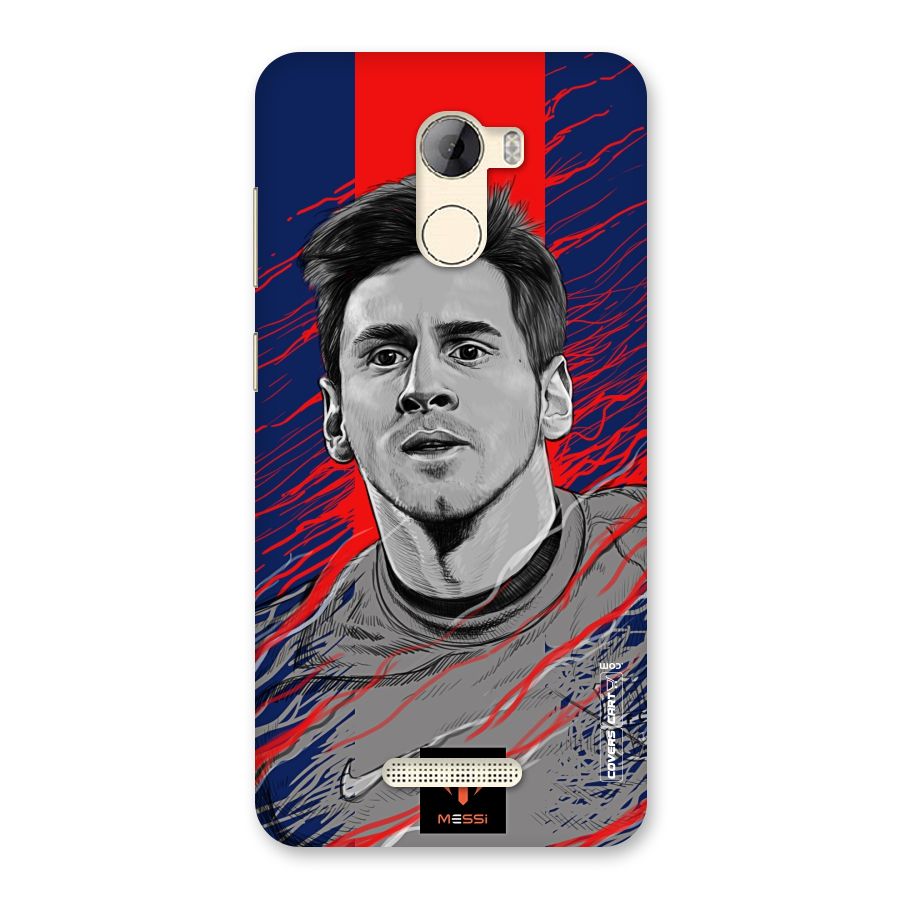 Messi For FCB Back Case for Gionee A1 LIte