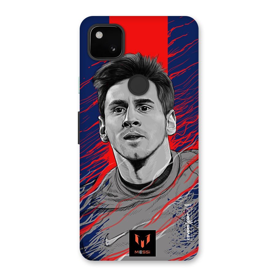 Messi For FCB Back Case for Google Pixel 4a