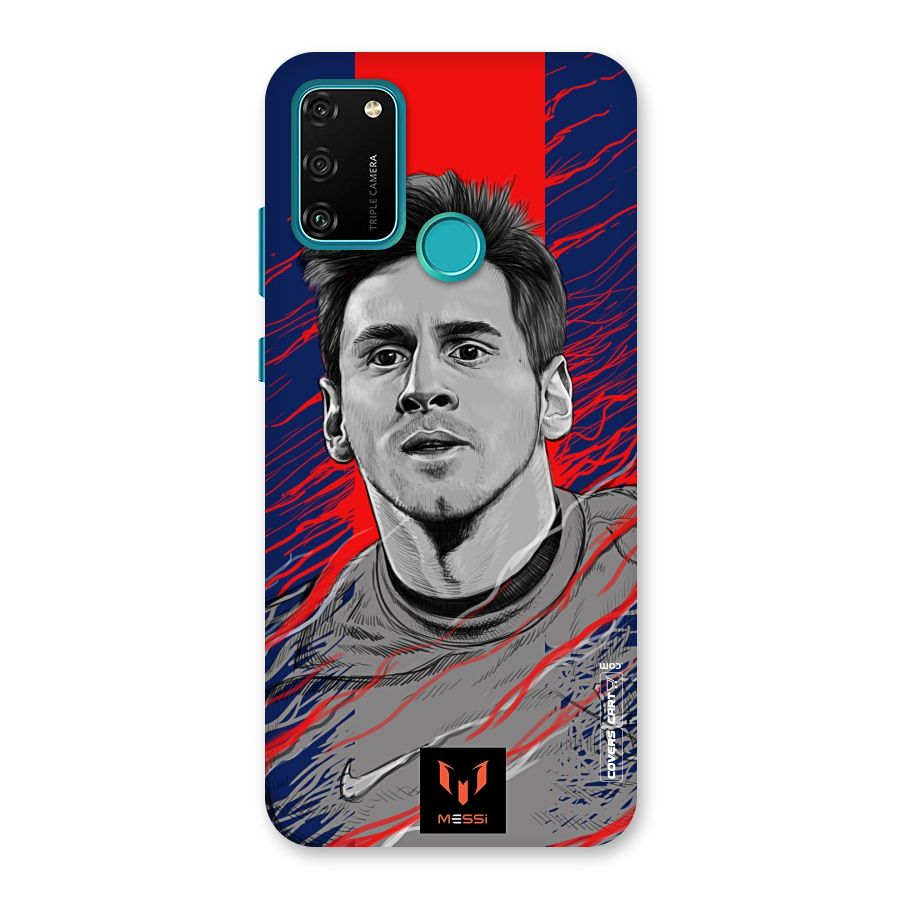 Messi For FCB Back Case for Honor 9A
