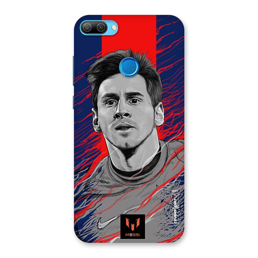 Messi For FCB Back Case for Honor 9N