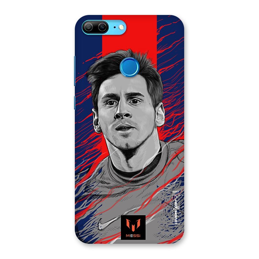 Messi For FCB Back Case for Honor 9 Lite