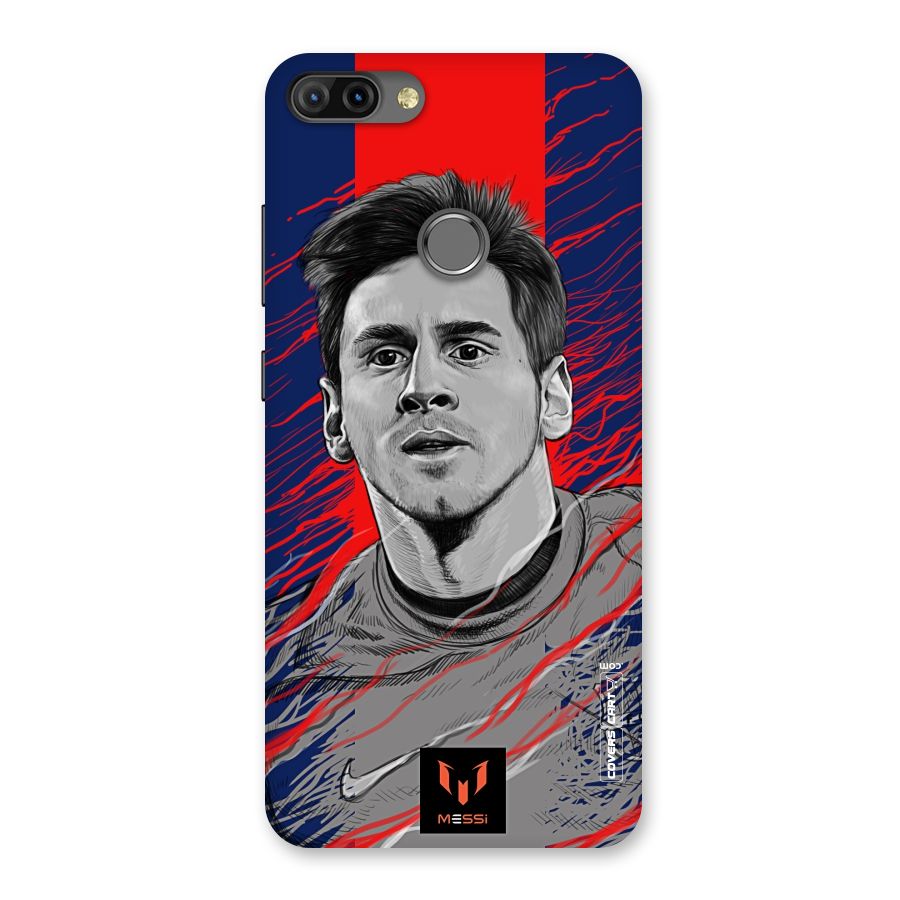Messi For FCB Back Case for Infinix Hot 6 Pro