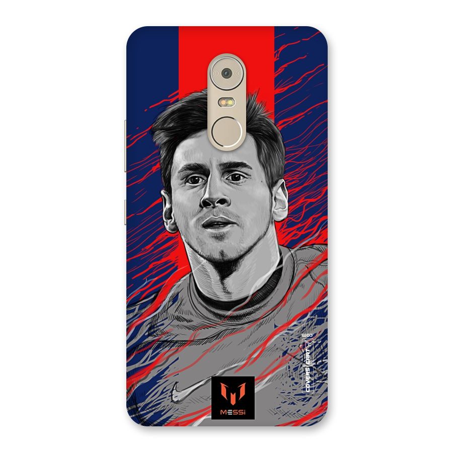Messi For FCB Back Case for Lenovo K6 Note