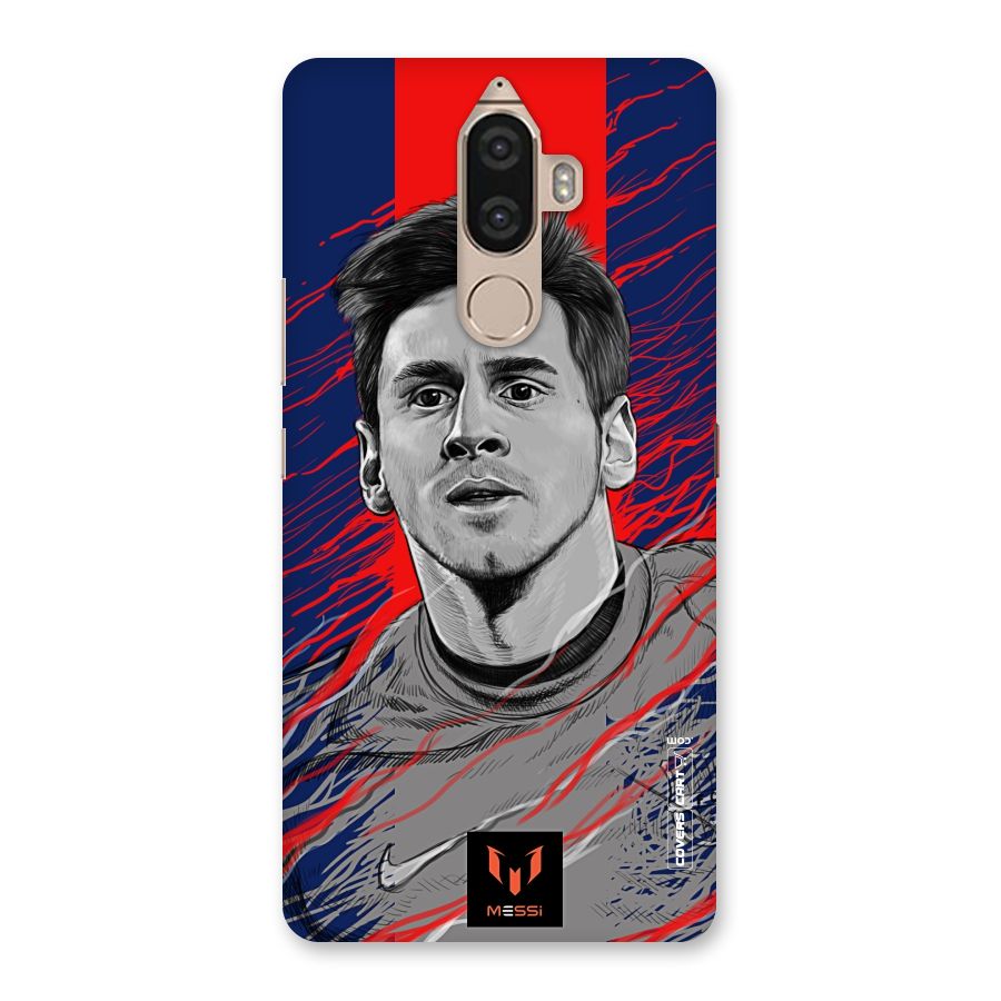 Messi For FCB Back Case for Lenovo K8 Note