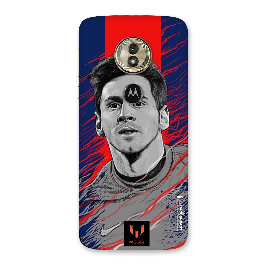 Messi For FCB Back Case for Moto G6 Play