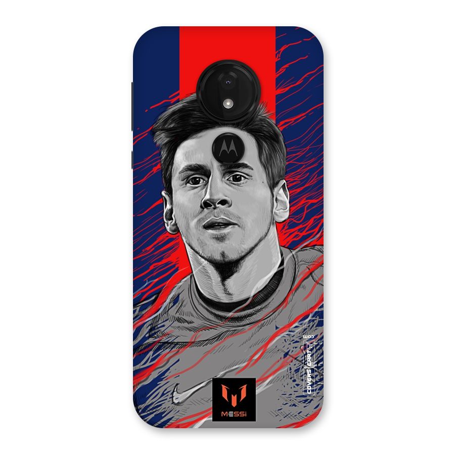 Messi For FCB Back Case for Moto G7 Power