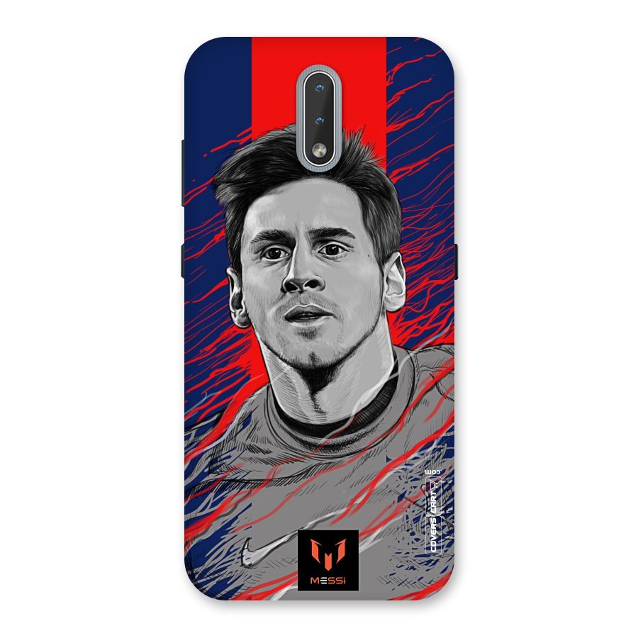 Messi For FCB Back Case for Nokia 2.3