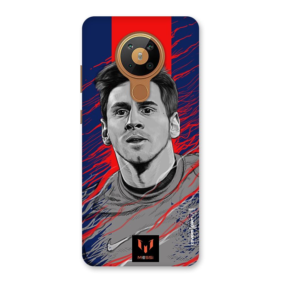 Messi For FCB Back Case for Nokia 5.3