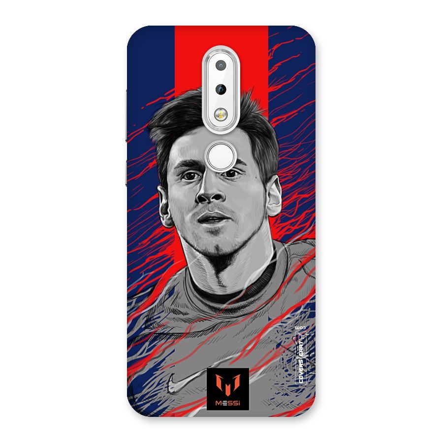 Messi For FCB Back Case for Nokia 6.1 Plus