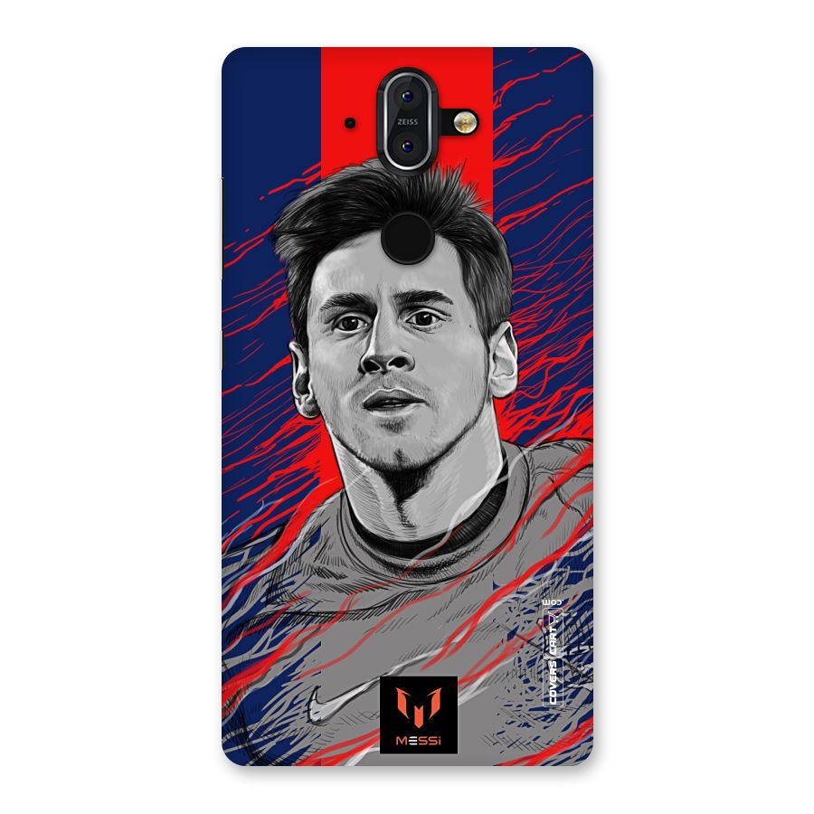 Messi For FCB Back Case for Nokia 8 Sirocco