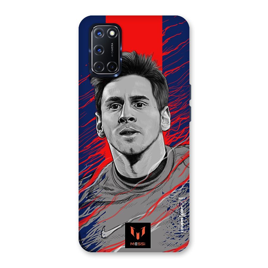 Messi For FCB Back Case for Oppo A52