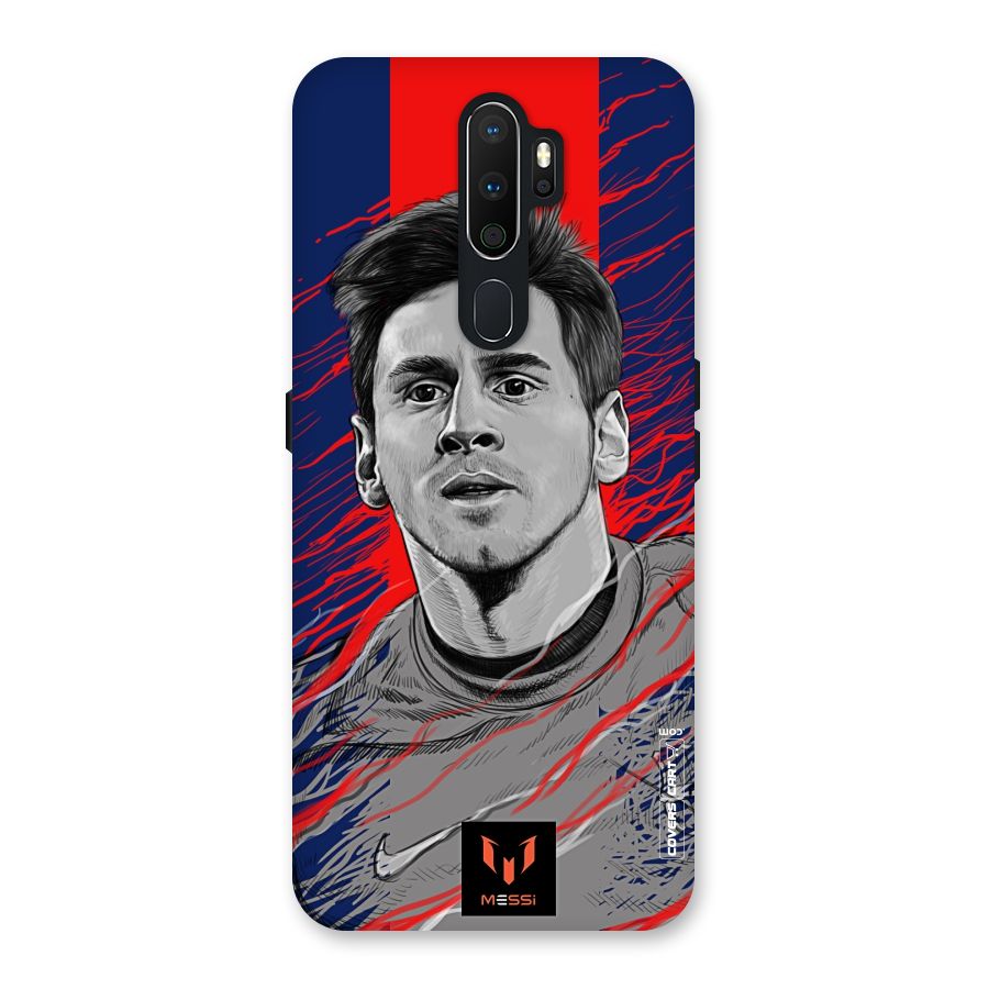 Messi For FCB Back Case for Oppo A5 (2020)