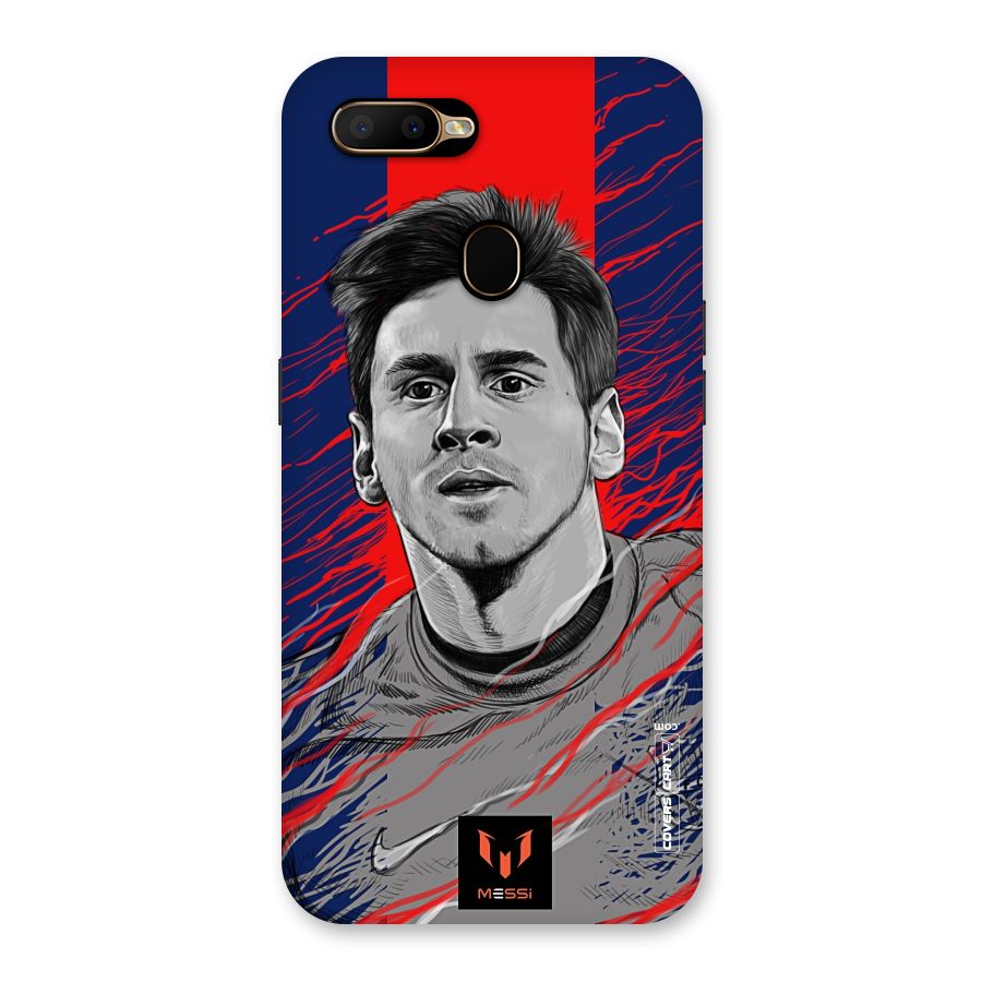 Messi For FCB Back Case for Oppo A5s