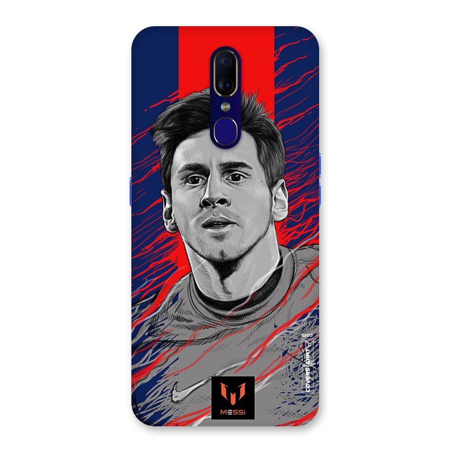 Messi For FCB Back Case for Oppo A9