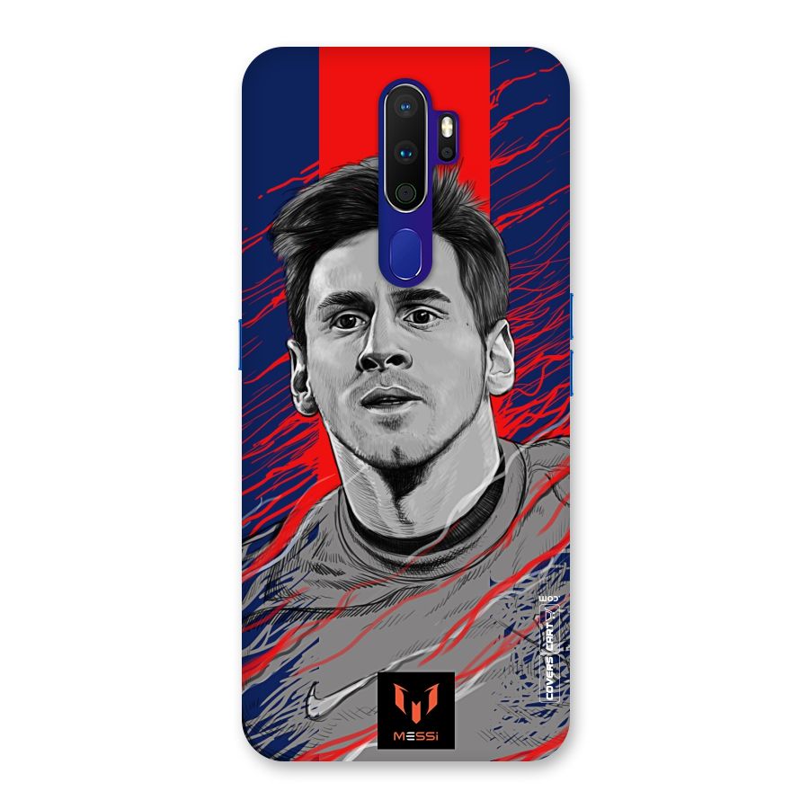 Messi For FCB Back Case for Oppo A9 (2020)