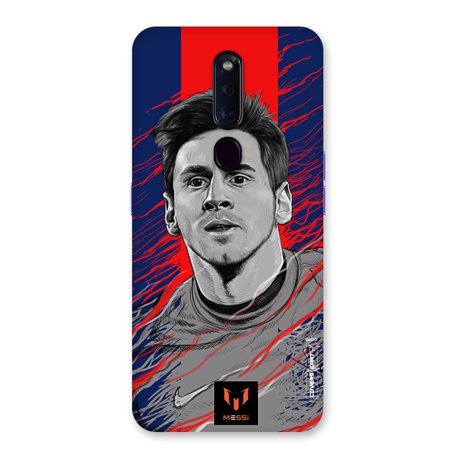 Messi For FCB Back Case for Oppo F11 Pro