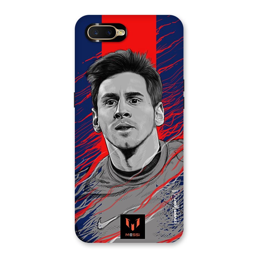 Messi For FCB Back Case for Oppo K1