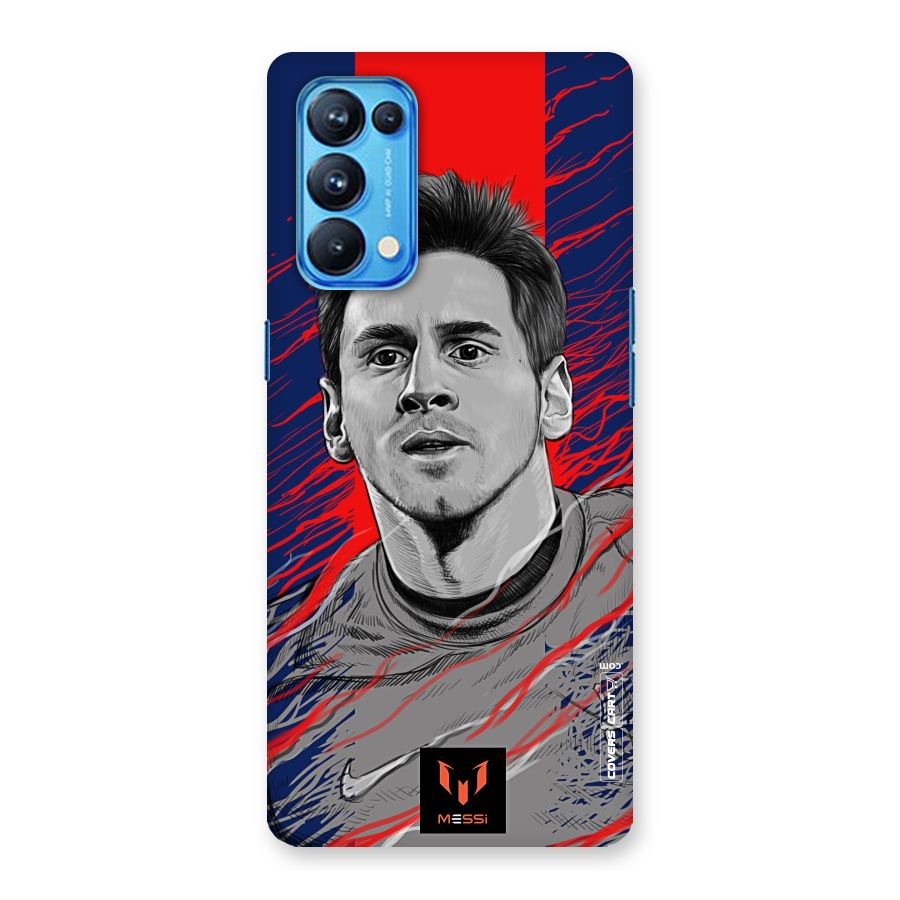 Messi For FCB Back Case for Oppo Reno5 Pro 5G