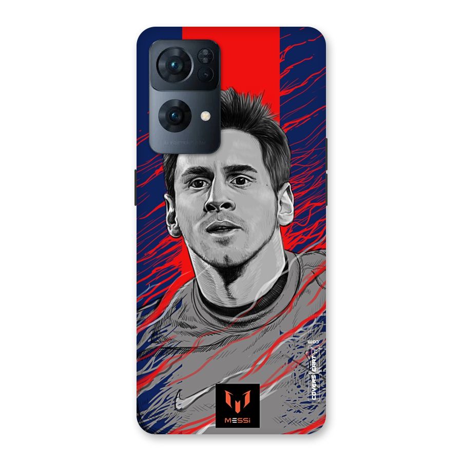 Messi For FCB Back Case for Oppo Reno7 Pro 5G