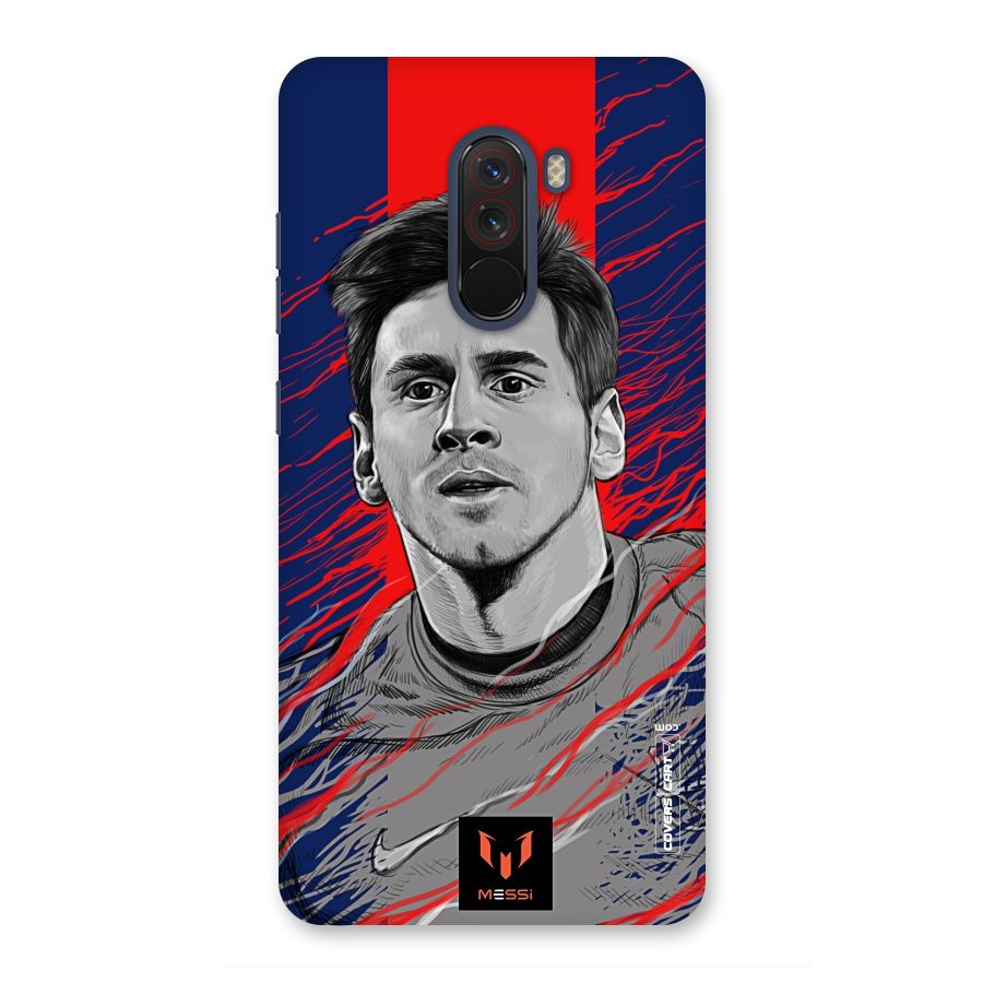 Messi For FCB Back Case for Poco F1