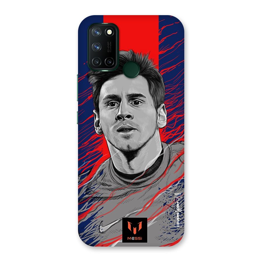 Messi For FCB Back Case for Realme 7i