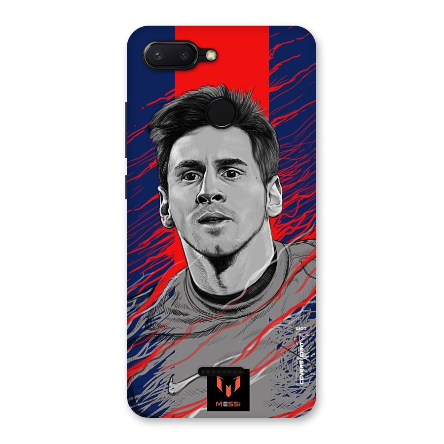 Messi For FCB Back Case for Redmi 6