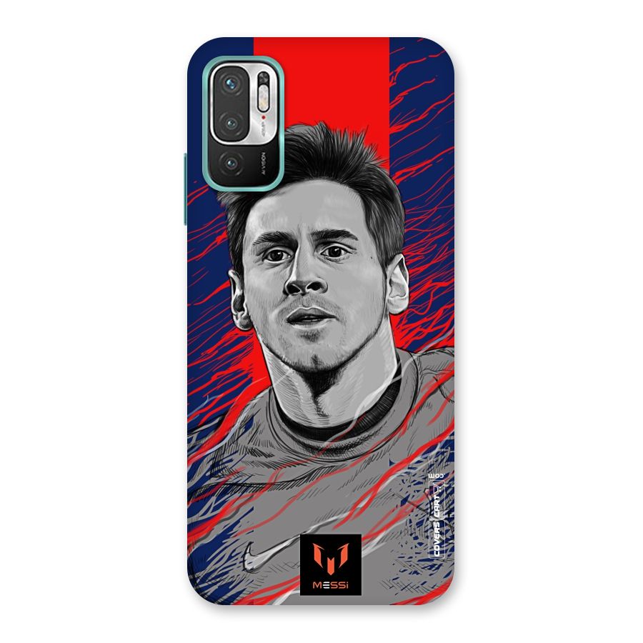 Messi For FCB Back Case for Redmi Note 10T 5G