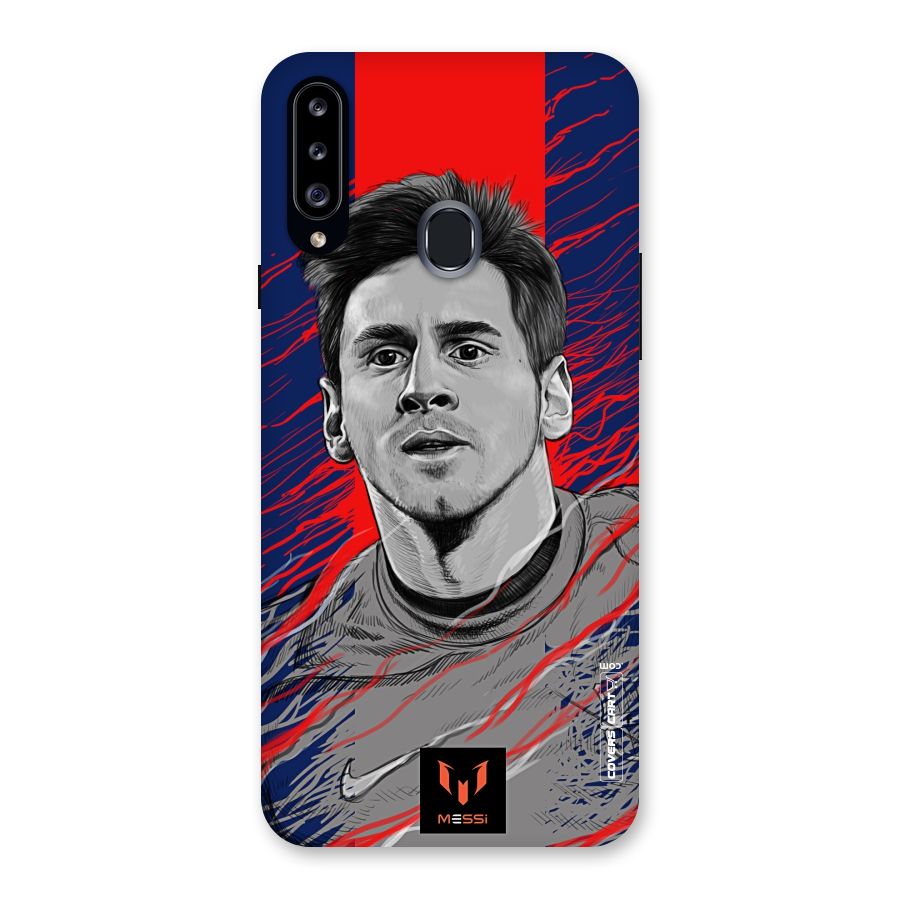 Messi For FCB Back Case for Samsung Galaxy A20s