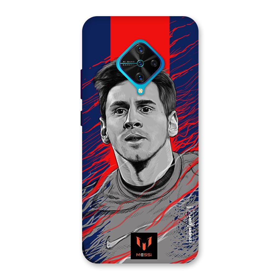 Messi For FCB Back Case for Vivo S1 Pro