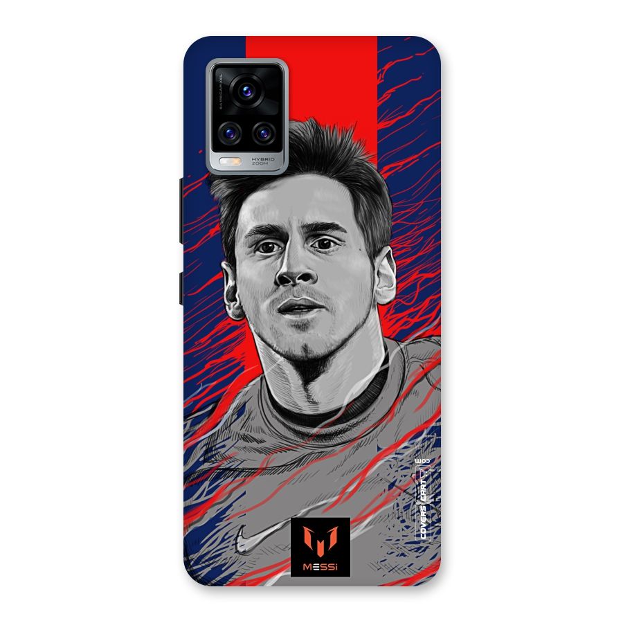 Messi For FCB Back Case for Vivo V20 Pro