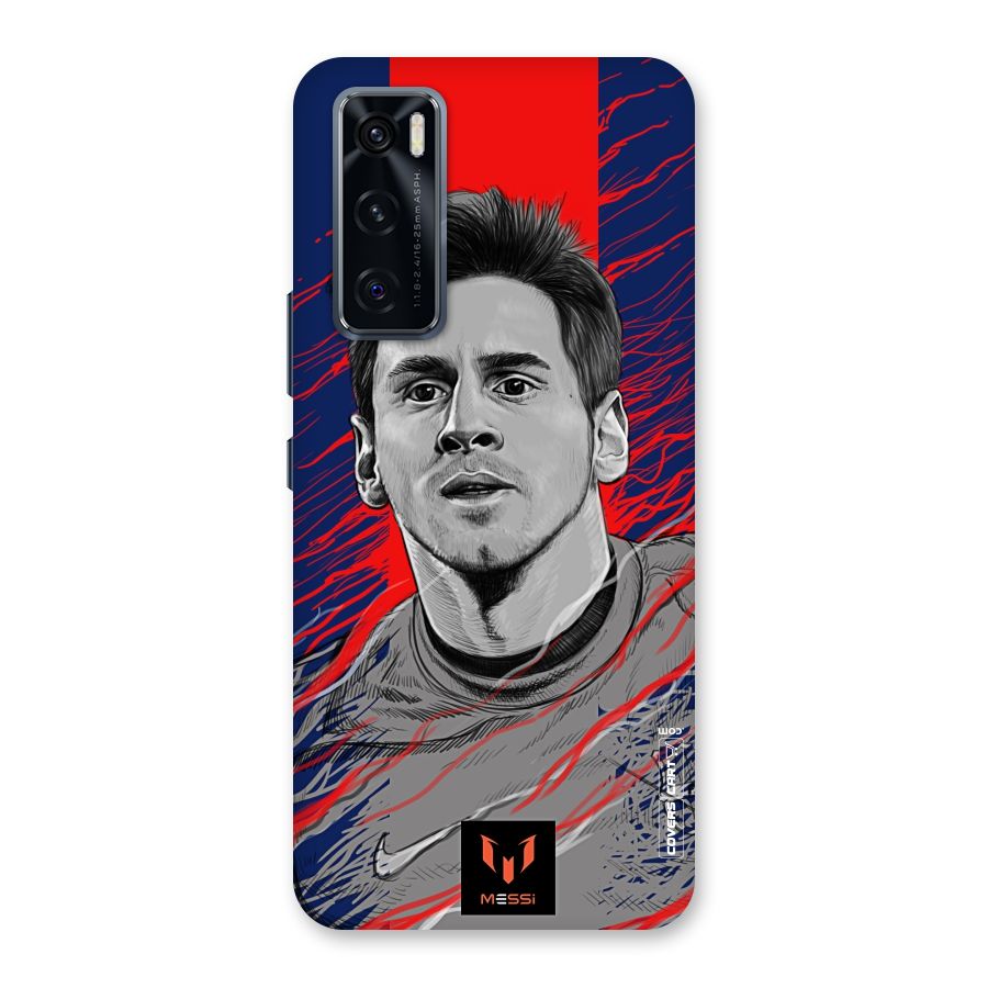 Messi For FCB Back Case for Vivo V20 SE