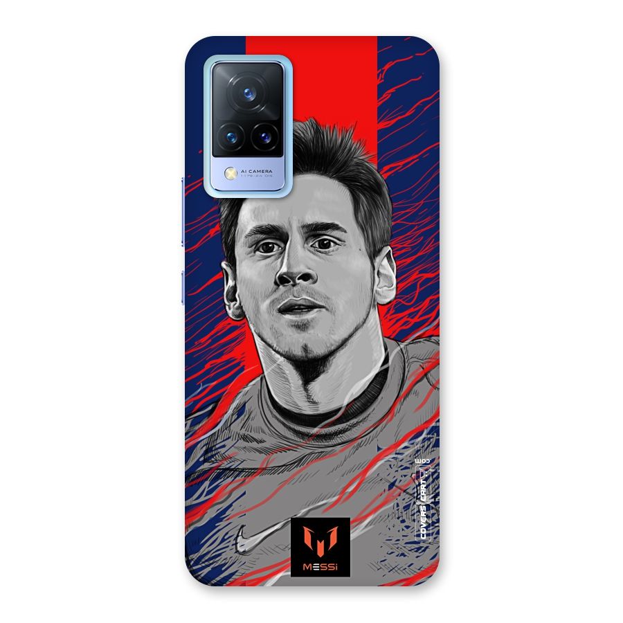 Messi For FCB Back Case for Vivo V21 5G