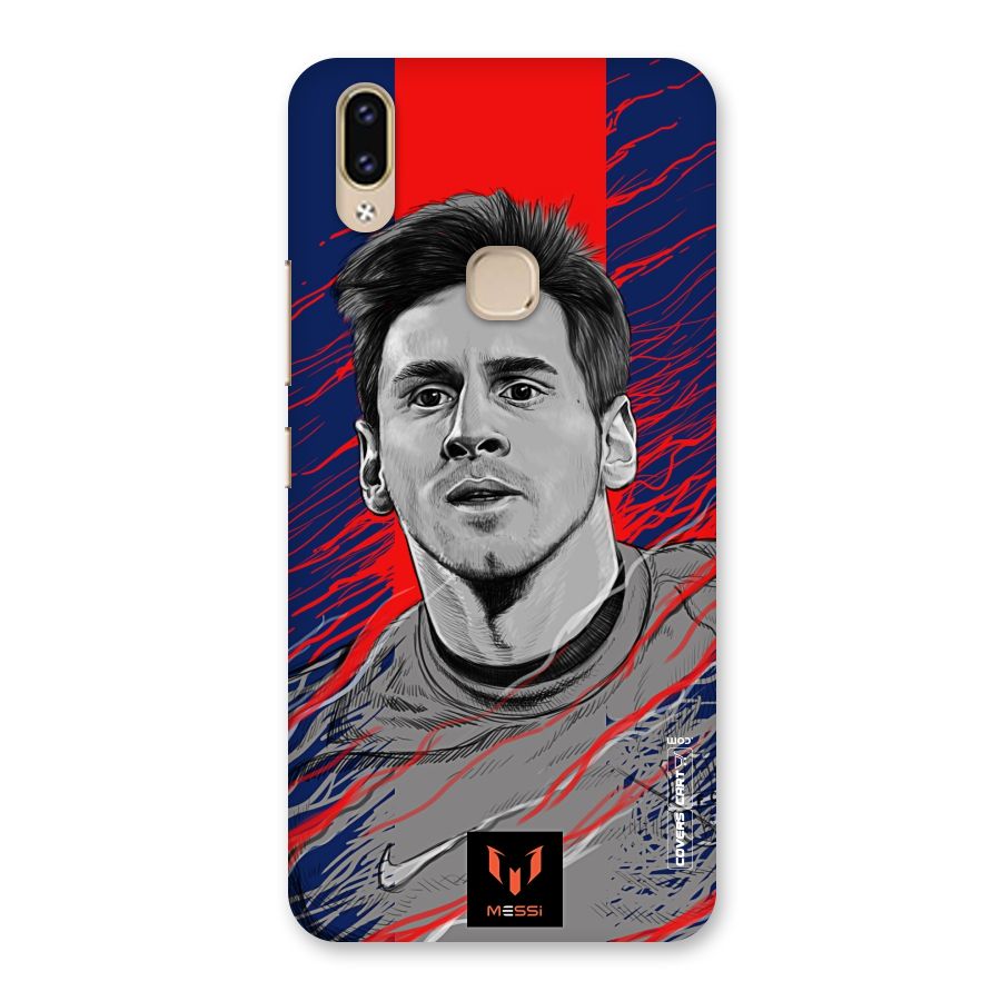 Messi For FCB Back Case for Vivo V9 Youth