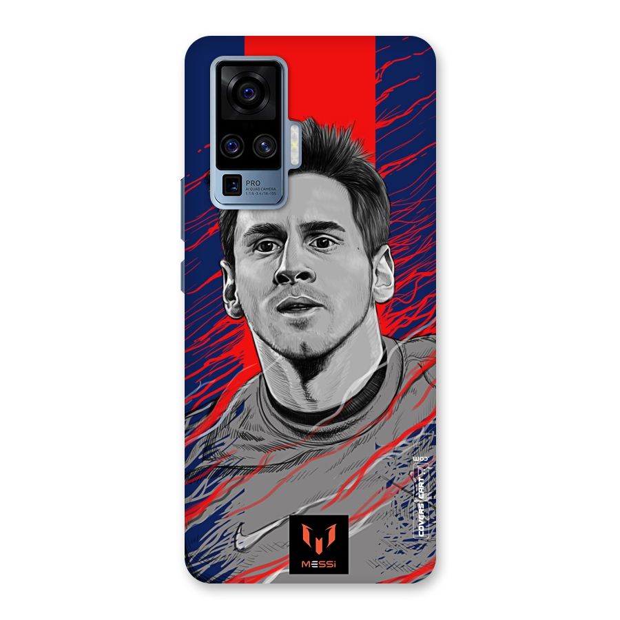 Messi For FCB Back Case for Vivo X50 Pro