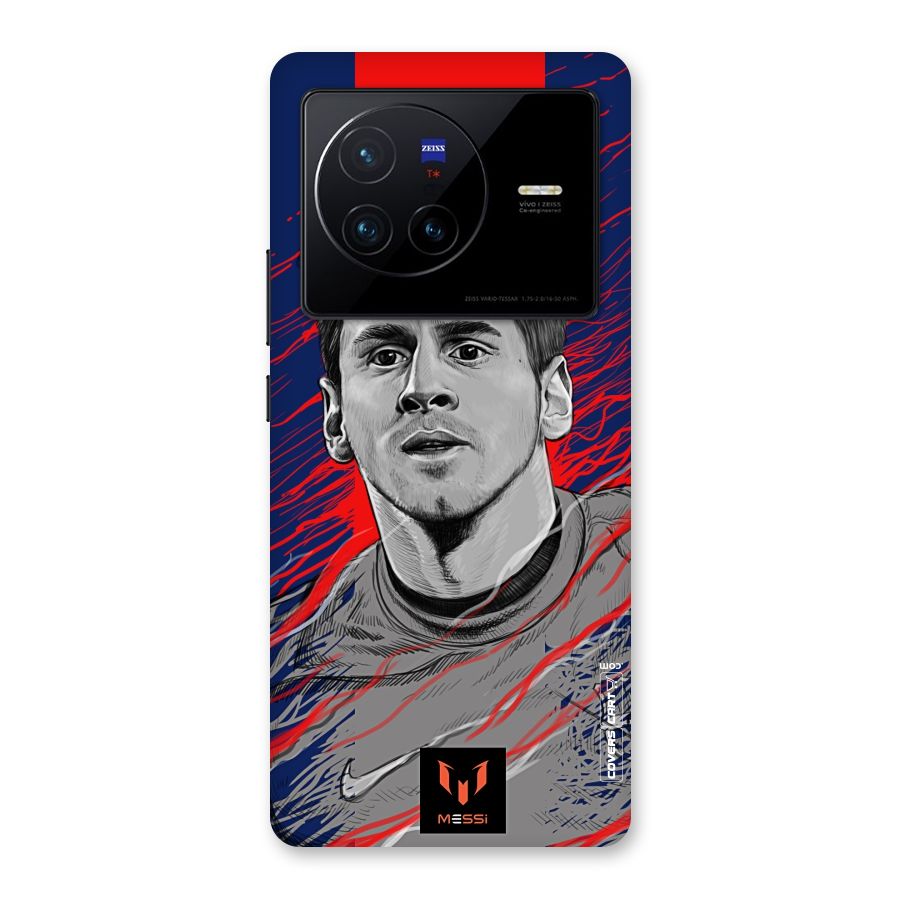 Messi For FCB Back Case for Vivo X80
