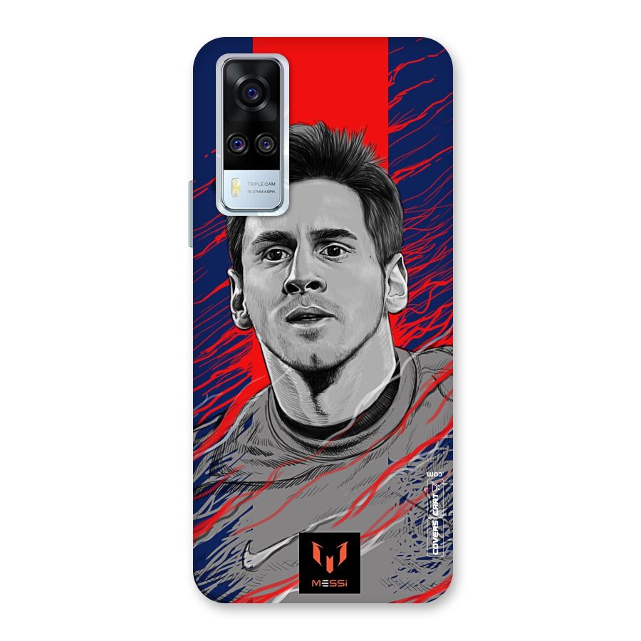 Messi For FCB Back Case for Vivo Y31