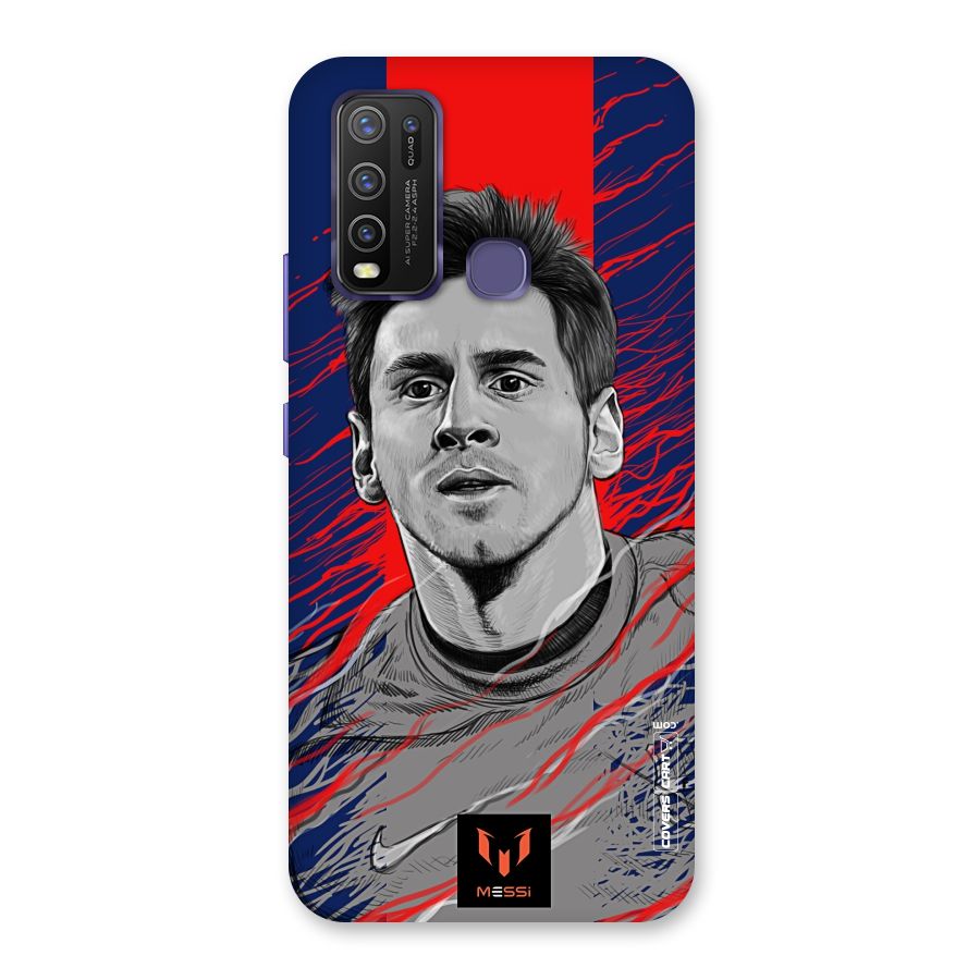 Messi For FCB Back Case for Vivo Y50
