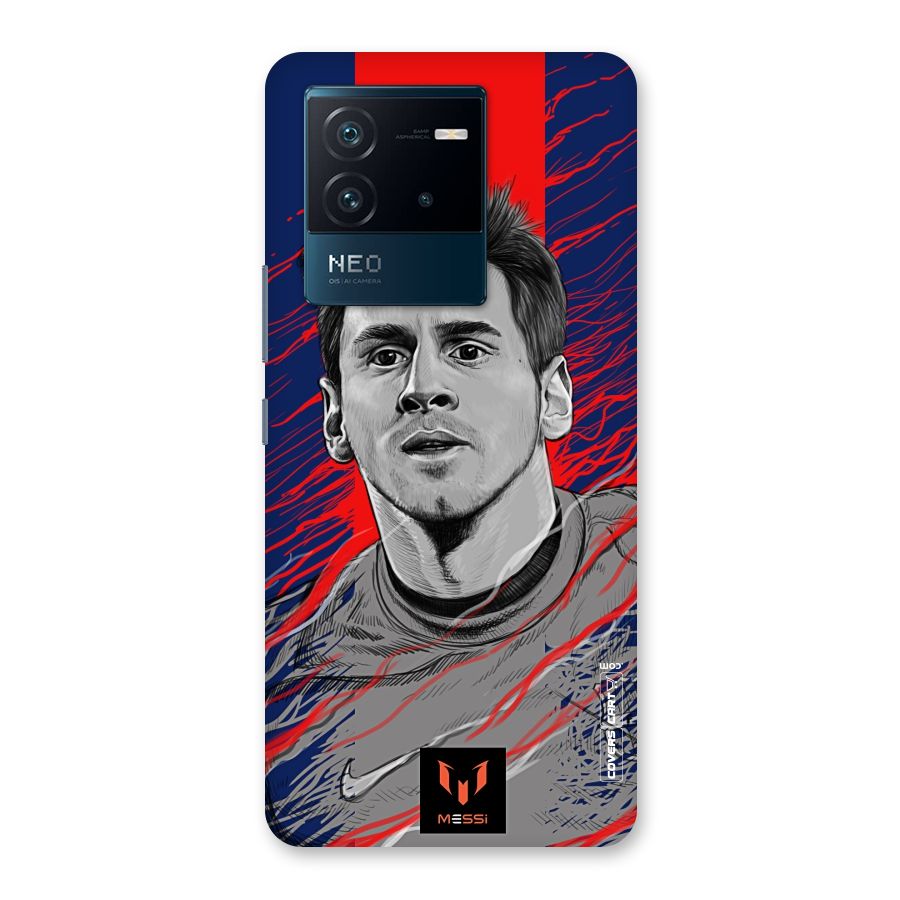 Messi For FCB Back Case for Vivo iQOO Neo 6 5G