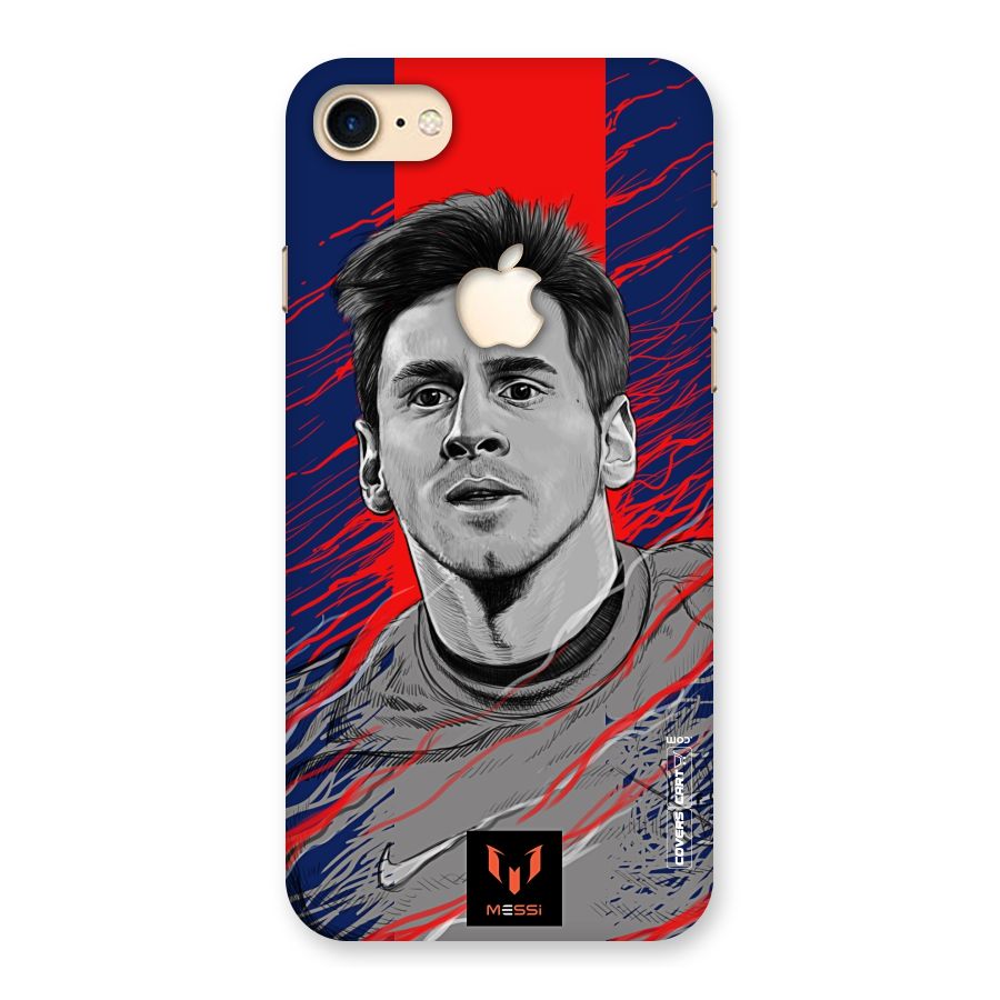 Messi For FCB Back Case for iPhone 7 Apple Cut