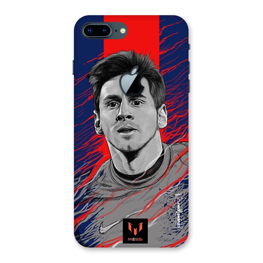 Messi For FCB Back Case for iPhone 7 Plus Apple Cut