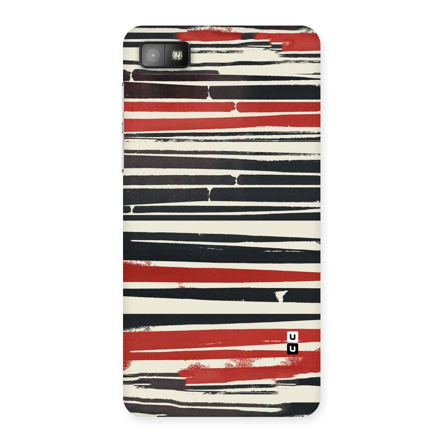 Messy Vintage Stripes Back Case for Blackberry Z10