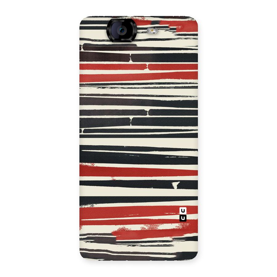 Messy Vintage Stripes Back Case for Canvas Knight A350
